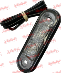 Preview: 30811 Kempf Begrenzungsleuchte, Signall., LED, rot